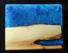 Inlet - Huon Pine & Resin Serving Board - Finished (1)